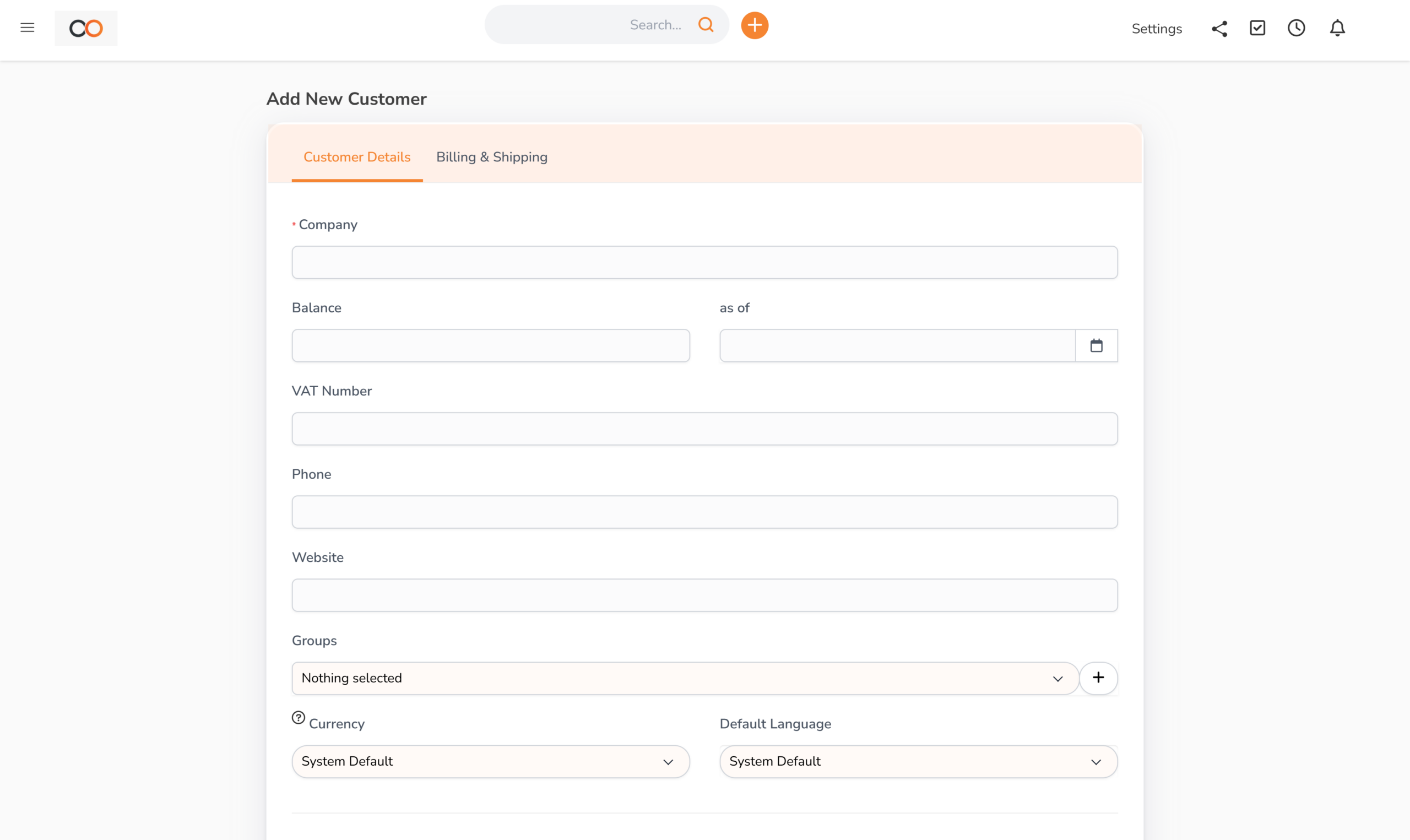 Customer Data Management