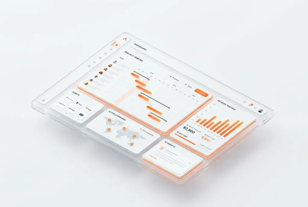 أفضل نظام ERP لوكالات التسويق لعام 2024. توضح الصورة تفوق Boom ERP بحلوله المبتكرة لمنع Scope Creep وتتبع عقود الريتينر.