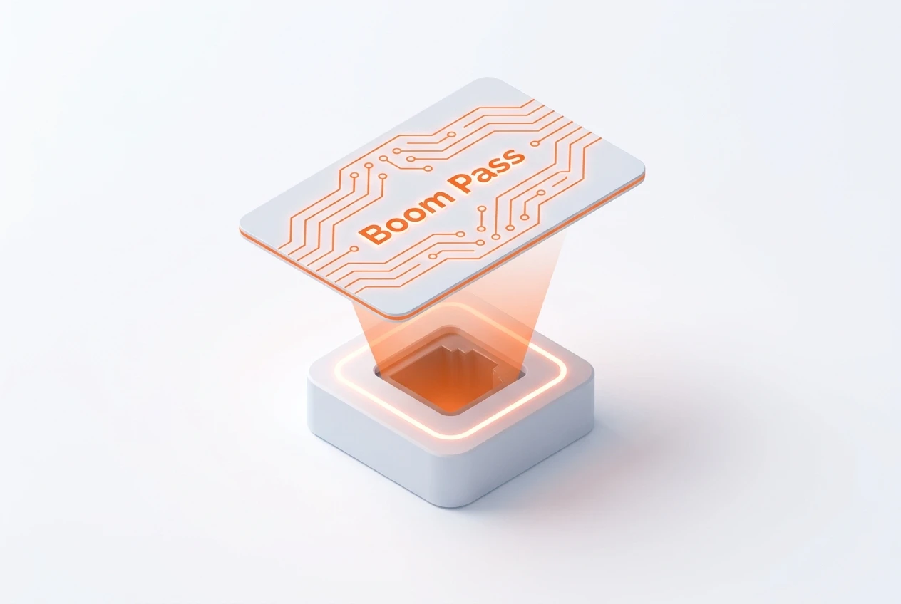 Boom ERP interface showcasing features tailored for tech companies