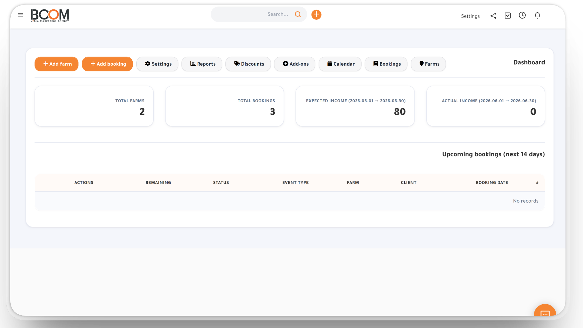 Booking System UI