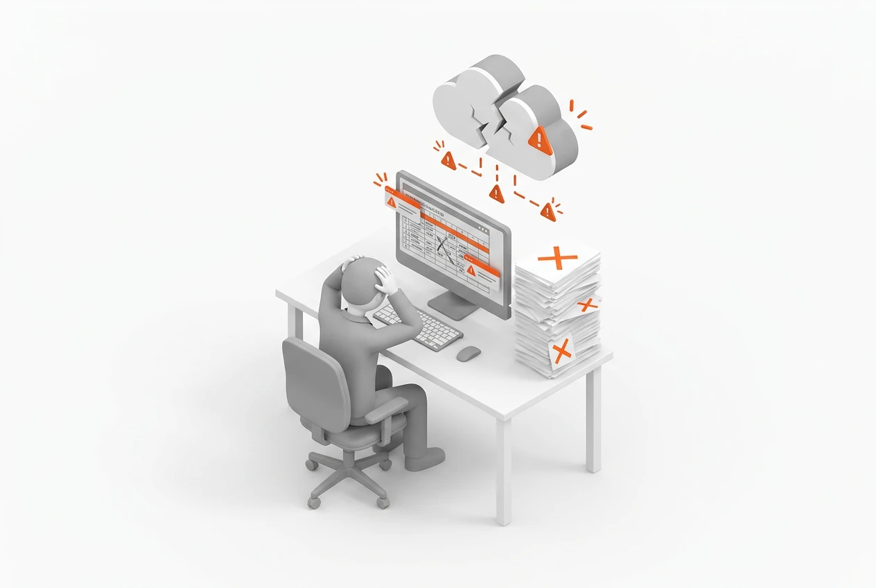 A manager reviewing a unified HR and payroll software dashboard on a laptop, showing employee data and payment processing. مدير يراجع لوحة تحكم موحدة لبرنامج الموارد البشرية والرواتب على جهاز كمبيوتر محمول.