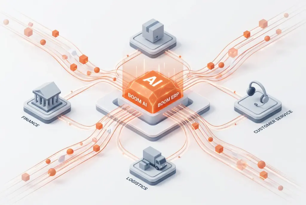 Visualizing AI powered operations: a digital dashboard with graphs and data, showing efficiency and automated processes, enhancing workflow.