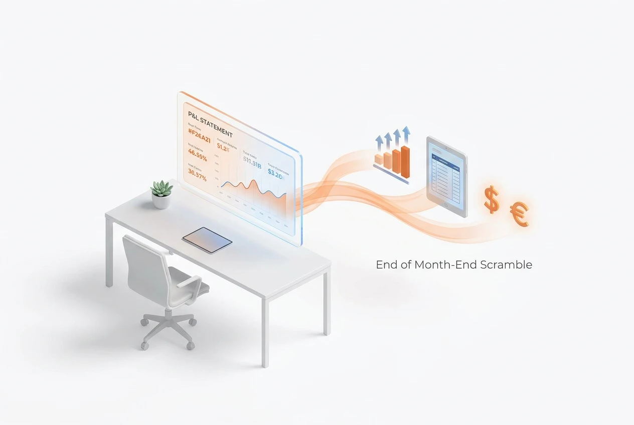 Real-Time P&L Reporting: End the Month-End Scramble