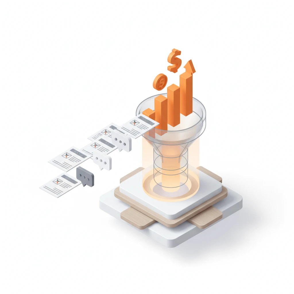 Dashboard showing Feedback Loop Automation by BOOM ERP converting customer reviews into actionable profit growth strategies.