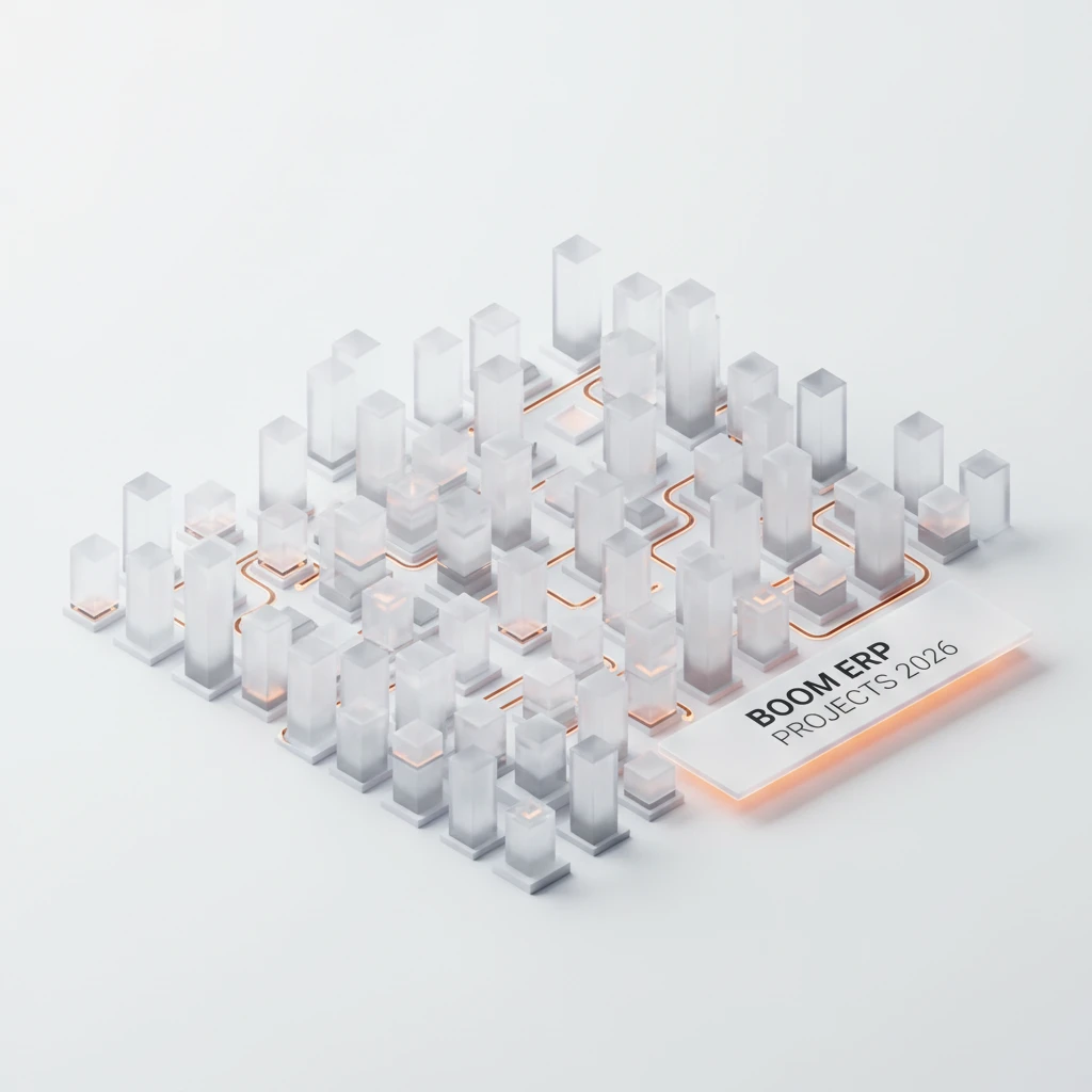 Visual Resource Planning and Project Management in BOOM ERP 2026